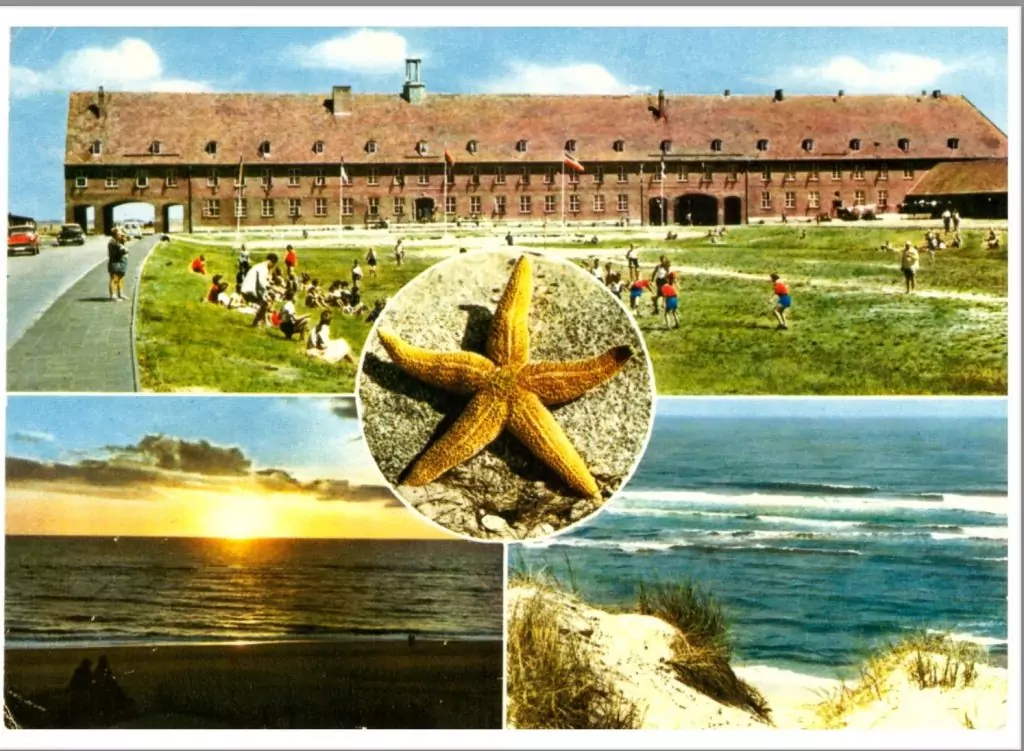 Postkarte aus Verschickung nach Sylt von Sabine Müller Jursch Vorderseite