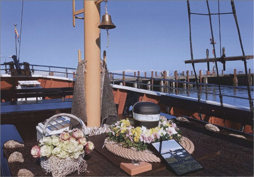 Seebestattung Nordsee/ Aprath Verschickungskind, Quelle: privat